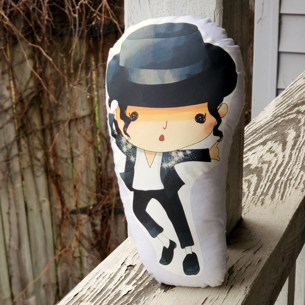 King of Pop Pillow Pal. New.